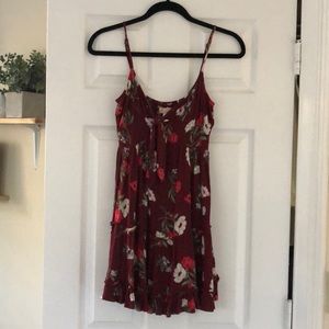 Mini floral dress